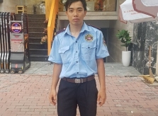 Tuyền nhân viên bảo vệ làm việc tại Phú Nhuận HCM